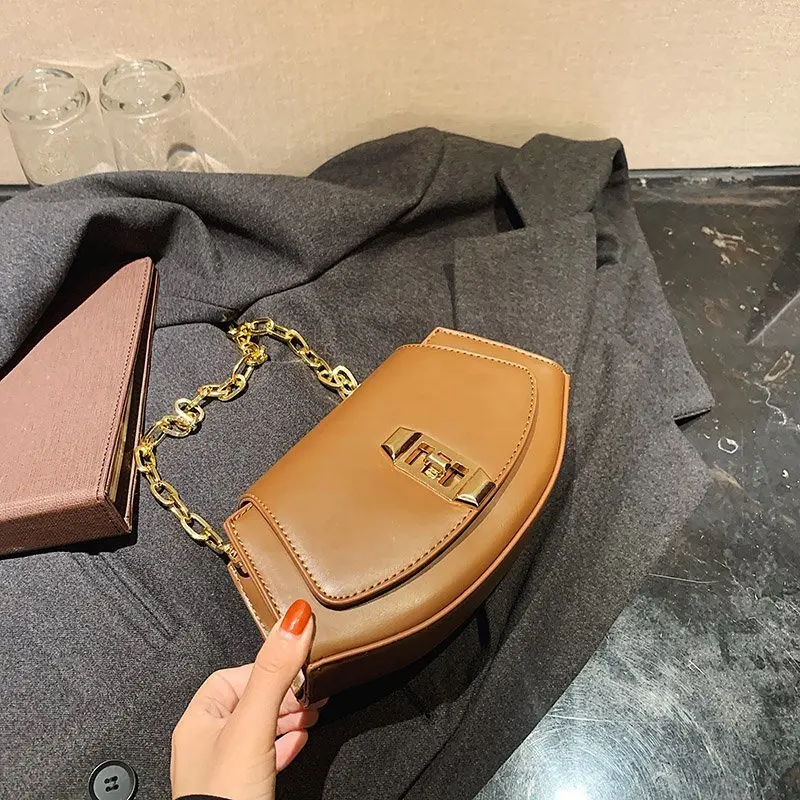 Wind Small Bag Women's Bags 2021 Spring New Style Personality Foreign Style Armpit Single Shoulder Bag Cross Chain Handbag
Wind Small Bag Women's Bags 2021 Spring New Style Personality Foreign Style Armpit Single Shoulder Bag Cross Chain Handbag