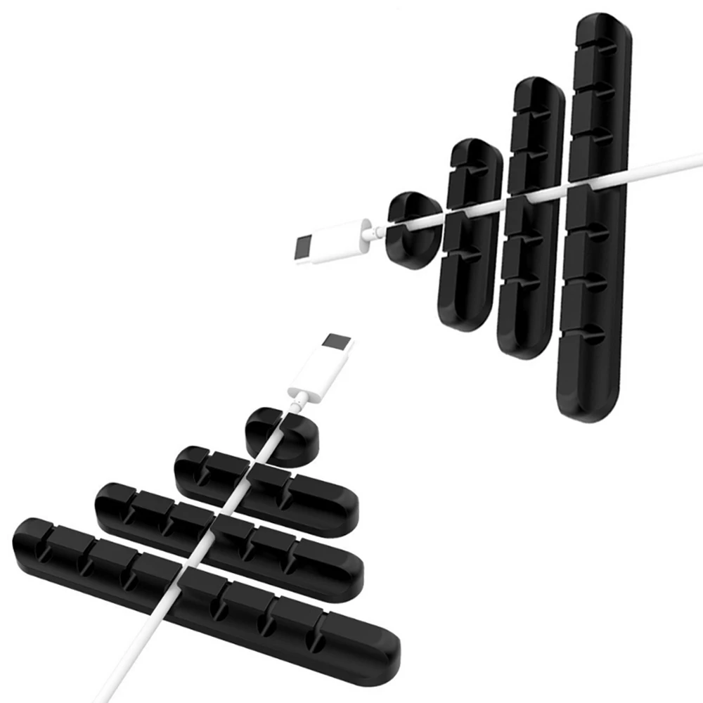 HPDEAR 8 Pack Silicone Self Adhesive Cable Clips, USB Charging Cable Management Cord Organizer for Desktop Nightstand Office
HPDEAR 8 Pack Silicone Self Adhesive Cable Clips, USB Charging Cable Management Cord Organizer for Desktop Nightstand Office