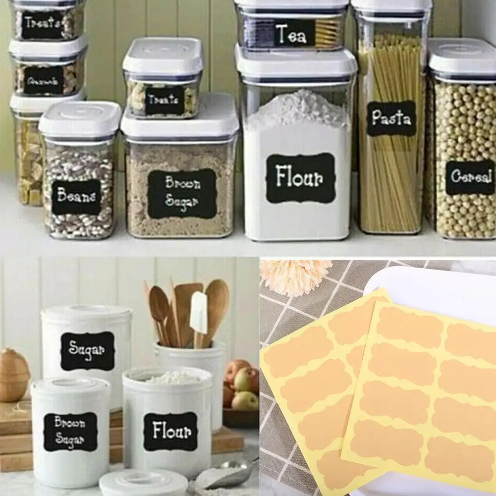 Kitchen Waterproof Bottles Jam Jar Label Stickers Labels Organizer Tags Blackboard Stickers Stickers Black G7z6
Kitchen Waterproof Bottles Jam Jar Label Stickers Labels Organizer Tags Blackboard Stickers Stickers Black G7z6