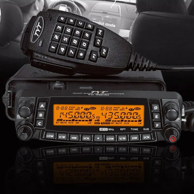 Портативная рация TYT 9800 VHF 50 Вт УВЧ 35 800 каналов Quad Band TH Ham высокочастотный