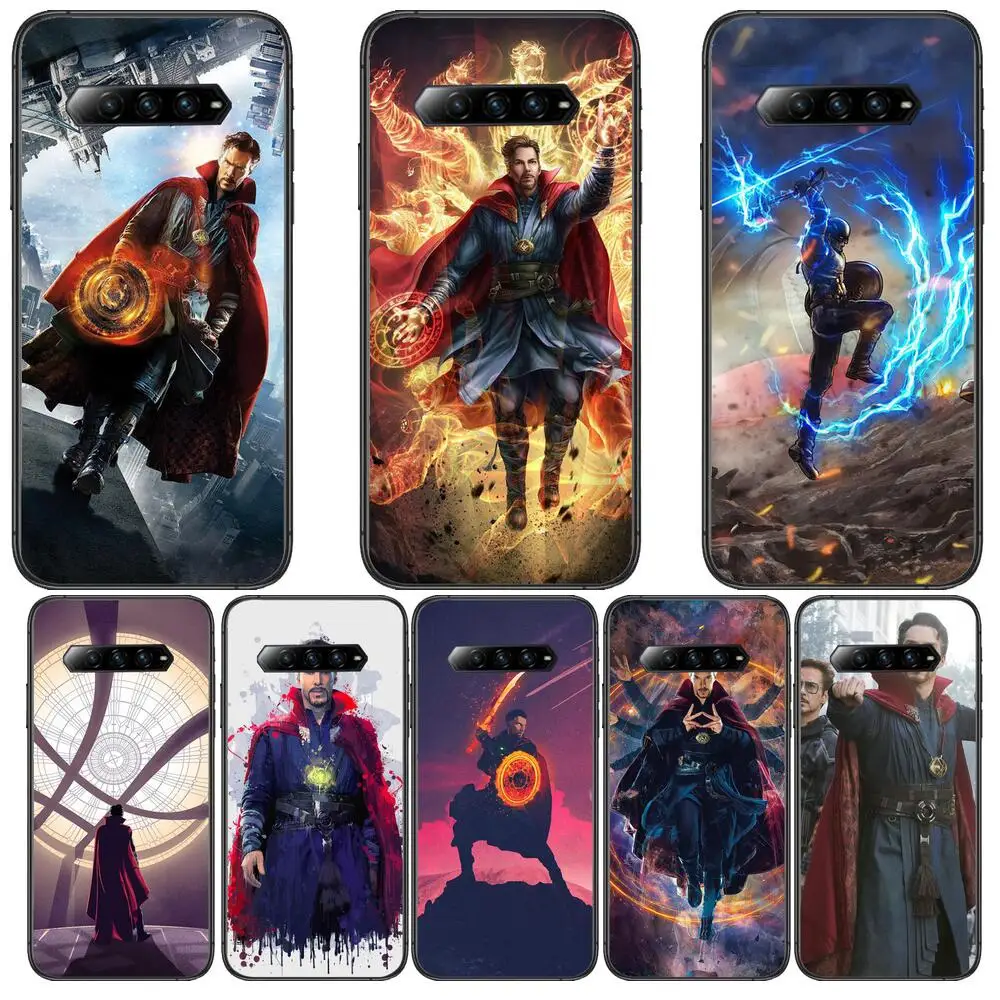 Странный чехол для телефона Captain America Dr xiaomi redmi Black Shark 4 Pro 2 3 3s чехлы Helo черный