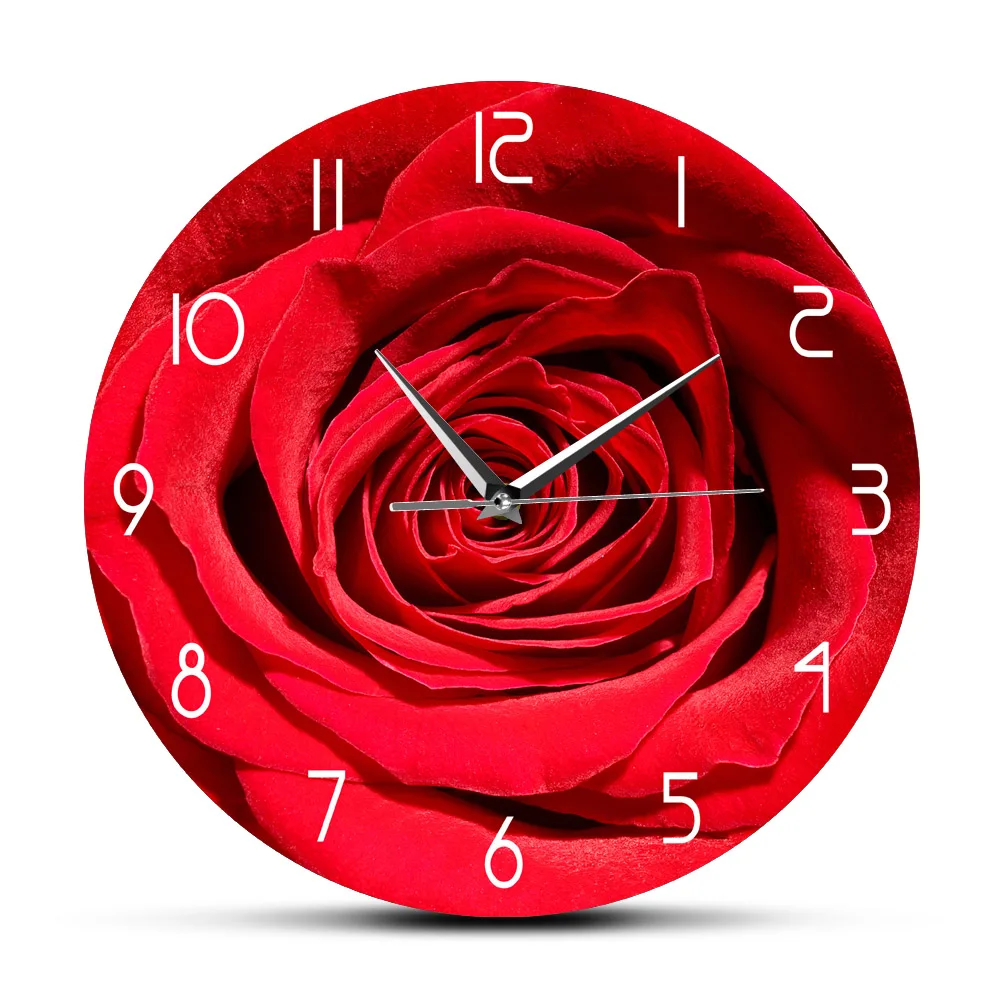 Red Rose Flower Print Custom Name Wall Clock Modern Floral Bedroom Decor Personalized Gift For Her Botanical Wall Art Clock
Red Rose Flower Print Custom Name Wall Clock Modern Floral Bedroom Decor Personalized Gift For Her Botanical Wall Art Clock