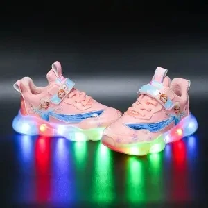 Disney children's cartoon frozen princess girl non-slip soft sole casual shoes sports shoes student running shoes light up shoes
Disney children's cartoon frozen princess girl non-slip soft sole casual shoes sports shoes student running shoes light up shoes