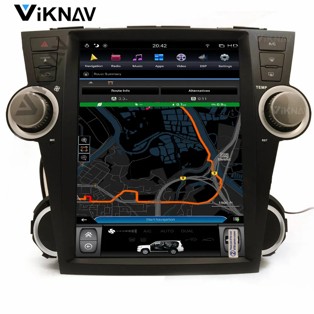 Автомобильный мультимедийный проигрыватель android с GPS-навигацией, для TOYOTA Highlander 2009-2012, видеопроигрыватель, магнитофон, головное устройство 12,...
Автомобильный мультимедийный проигрыватель android с GPS-навигацией, для TOYOTA Highlander 2009-2012, видеопроигрыватель, магнитофон, головное устройство 12,...