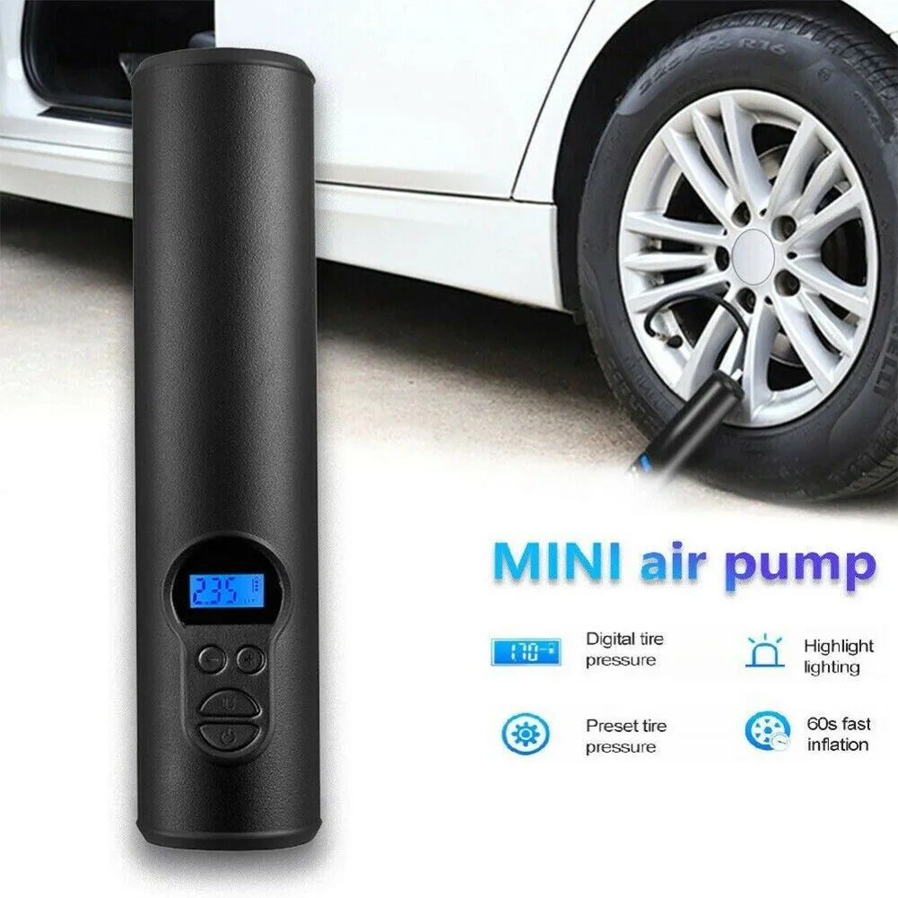 Universal Air Tires Pump 12V Portable Compressor Rechargeable Mini Tyre Inflator Tool Accessories For Motorcycle Ball Car Bike
Universal Air Tires Pump 12V Portable Compressor Rechargeable Mini Tyre Inflator Tool Accessories For Motorcycle Ball Car Bike