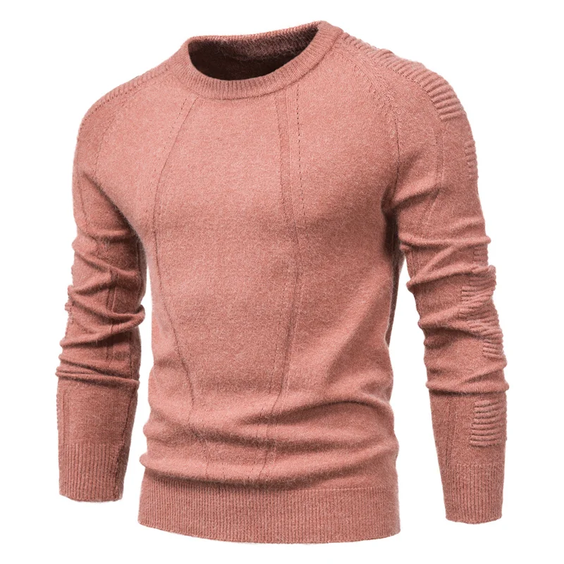 New Autumn Winter Pullover Solid Color Men's Sweater O-neck Geometry Sweater Men Casual Fashion Pull Slim Sweaters Mens
New Autumn Winter Pullover Solid Color Men's Sweater O-neck Geometry Sweater Men Casual Fashion Pull Slim Sweaters Mens