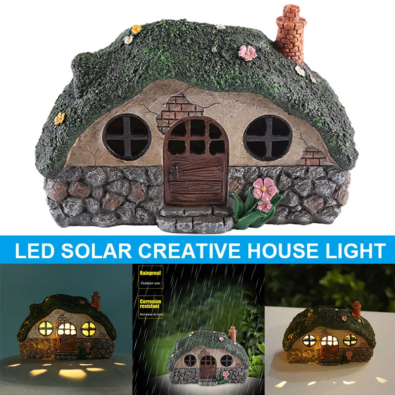 LED Solar Fairy House Light Garden Outdoor Ornaments Decoration Birthday Gift For Home Simple Design Table Lamp Abajur Lampe
LED Solar Fairy House Light Garden Outdoor Ornaments Decoration Birthday Gift For Home Simple Design Table Lamp Abajur Lampe