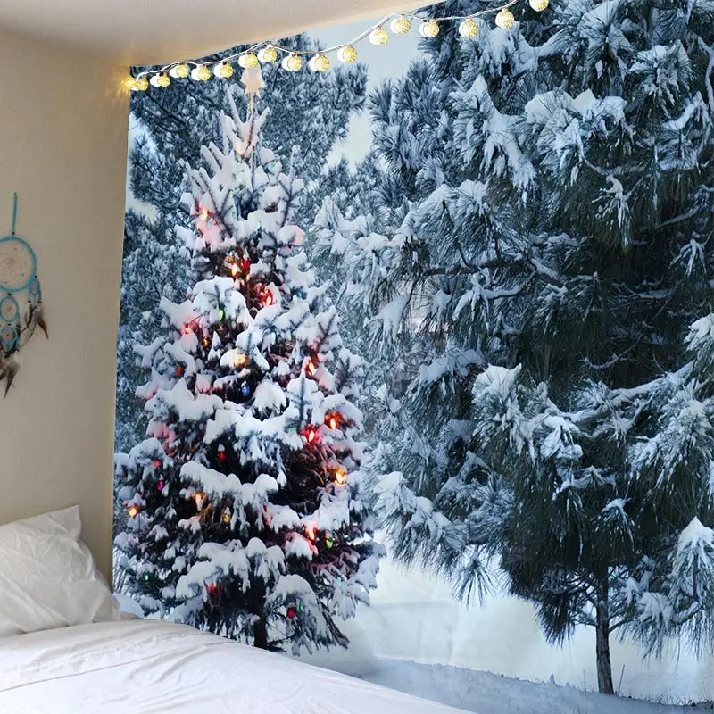 3D Printed Christmas Tree Tapestry Wall Hanging Snow Home Decorate Festival Tapestries Large Size Free Shipping Tapestries
3D Printed Christmas Tree Tapestry Wall Hanging Snow Home Decorate Festival Tapestries Large Size Free Shipping Tapestries