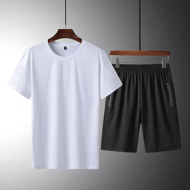 Summer Men Sweatsuit Tracksuit Loose Quickly Dry Sweatshirt+short Running Jogger Fitness Gym Workout Casual Set Sport Suit
Summer Men Sweatsuit Tracksuit Loose Quickly Dry Sweatshirt+short Running Jogger Fitness Gym Workout Casual Set Sport Suit
