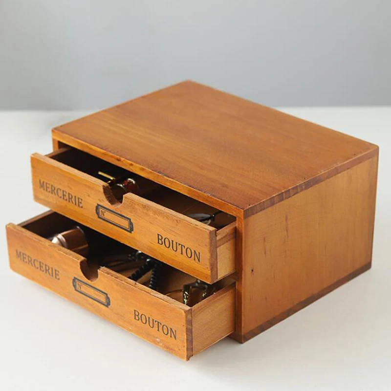 Small Wooden Desktop Storage Box Storage Box with Drawers 2 Drawers
Small Wooden Desktop Storage Box Storage Box with Drawers 2 Drawers