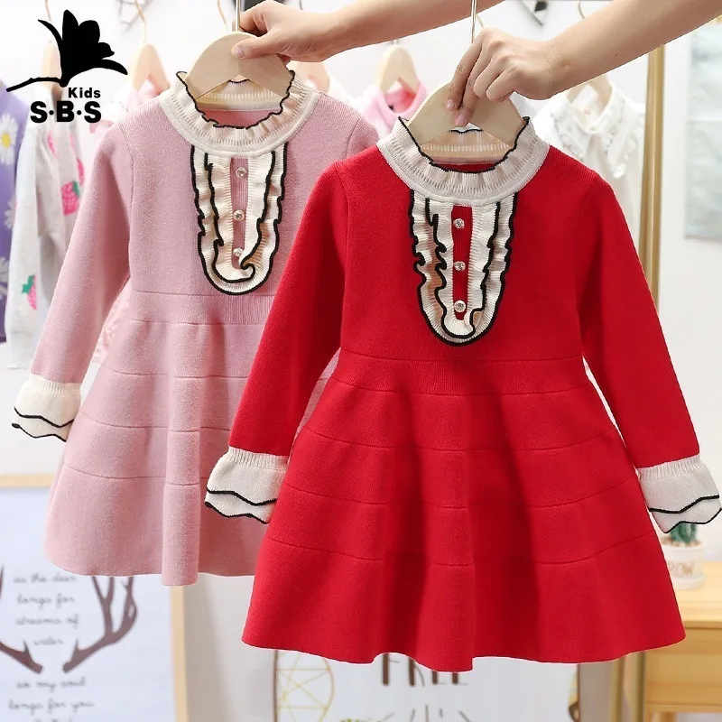 Girls Knitted Dress Baby Fashion Wood Ear Knitted Sweater Dress 2021 New Arrival Long Sleeve Spring and Autumn Princess Dress
Girls Knitted Dress Baby Fashion Wood Ear Knitted Sweater Dress 2021 New Arrival Long Sleeve Spring and Autumn Princess Dress