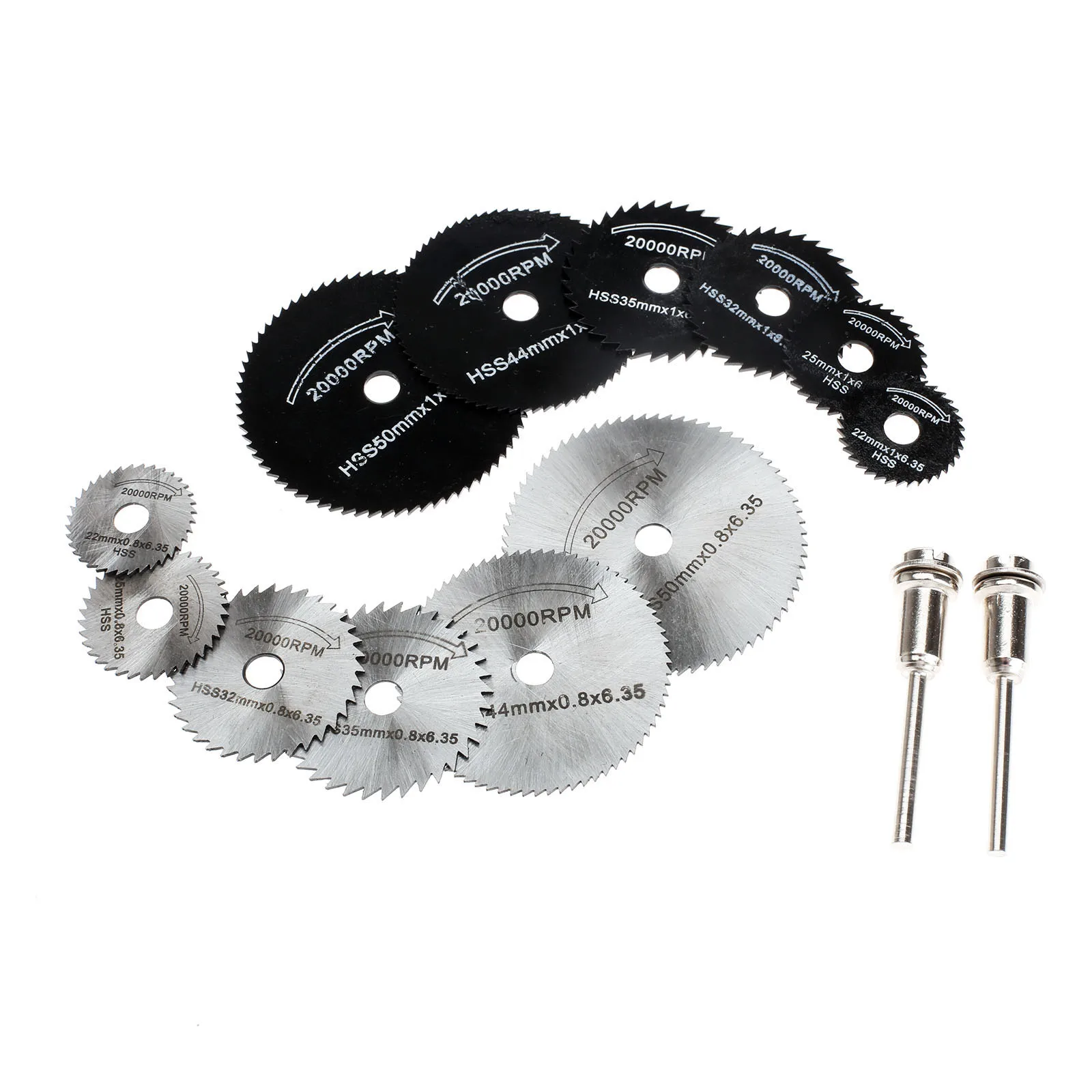 New 14Pcs Dremel HSS Mini Circular Saw Blades Wood Cutting Disc Grinding Wheel Set for Rotary Woodworking Tools Accessories
New 14Pcs Dremel HSS Mini Circular Saw Blades Wood Cutting Disc Grinding Wheel Set for Rotary Woodworking Tools Accessories