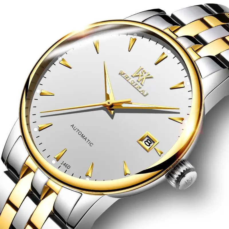 Watch Classic Domineering Men's Waterproof Automatic Mechanical Watch Calendar Watch Men's Luminous Men's Watch Wholesale
Watch Classic Domineering Men's Waterproof Automatic Mechanical Watch Calendar Watch Men's Luminous Men's Watch Wholesale