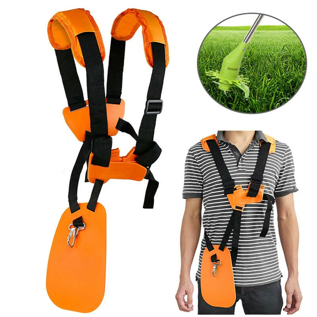 Adjustable Grass Trimmer Shoulder Strap Double Breasted Shoulder Harness Strap For Brush Mower Padded Belt Garden Protection
Adjustable Grass Trimmer Shoulder Strap Double Breasted Shoulder Harness Strap For Brush Mower Padded Belt Garden Protection