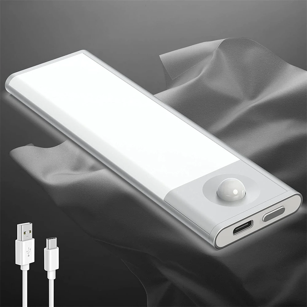 40/23/12cm Under Cabinet Light PIR Motion Sensor Rechargeable Magnetic Desk Lamp for Staircase Wardrobe Closet Night Lighting
40/23/12cm Under Cabinet Light PIR Motion Sensor Rechargeable Magnetic Desk Lamp for Staircase Wardrobe Closet Night Lighting