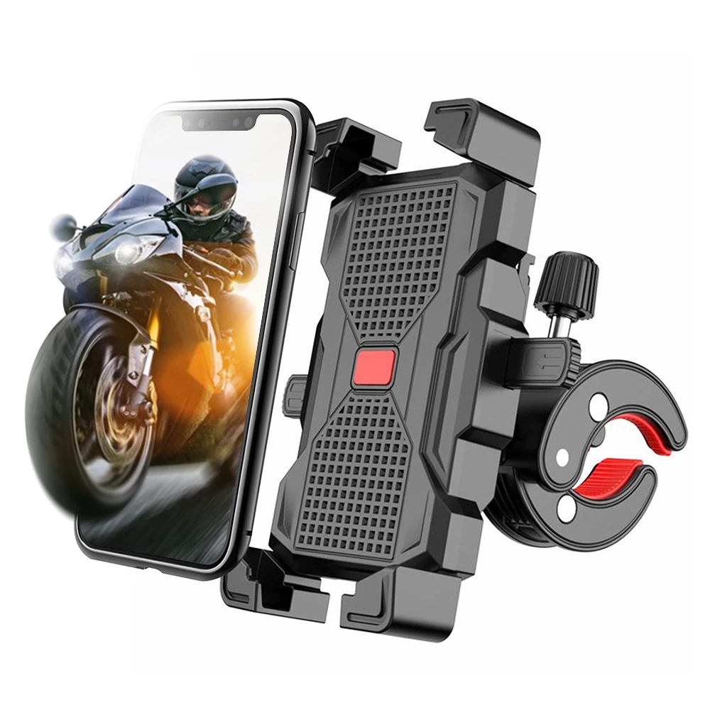 New Bicycle Phone Holder Motorcycle Handlebar Phone Holder Scooter Phone Holder For iPhone Samsung Xiaomi Cycling Accessories
New Bicycle Phone Holder Motorcycle Handlebar Phone Holder Scooter Phone Holder For iPhone Samsung Xiaomi Cycling Accessories