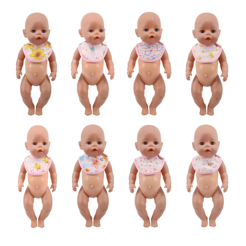 Doll Accessories,Baby Doll Supplies, Saliva Towel, For 18-inch American Dolls And 43 cm Bald Dolls, New Year Gifts For Children
Doll Accessories,Baby Doll Supplies, Saliva Towel, For 18-inch American Dolls And 43 cm Bald Dolls, New Year Gifts For Children