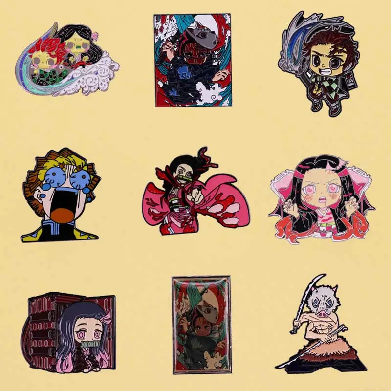 Interesting Cartoon Metal Brooch Fashion Anime Badges Collecting Send Friend Fans Boutique Medal Gift Creativity Enamel Pins
Interesting Cartoon Metal Brooch Fashion Anime Badges Collecting Send Friend Fans Boutique Medal Gift Creativity Enamel Pins