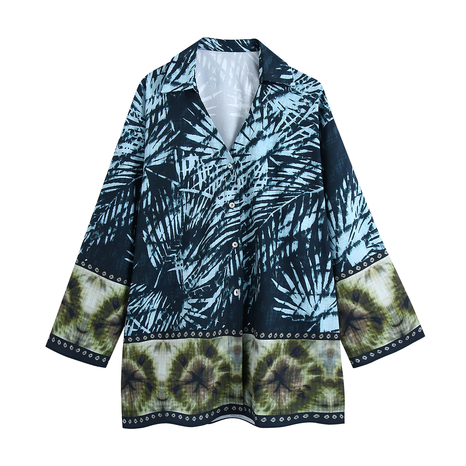 Vintage Chic Floral Printing Blouse Women Lapel Elegant Fashion Shirt Female 2021 Straight Casual Outwear Tops Lady
Vintage Chic Floral Printing Blouse Women Lapel Elegant Fashion Shirt Female 2021 Straight Casual Outwear Tops Lady
