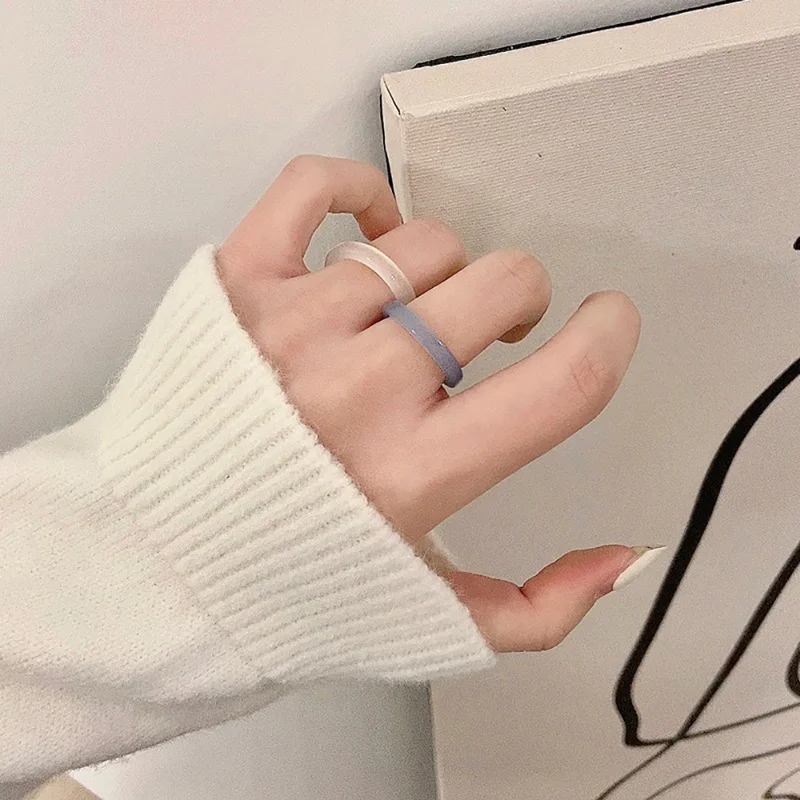 Korea Retro Candy Color Minimalist Ring Korea Transparent Ring Girl Sweet Cute Gentle Ring Girl Birthday Party Gift
Korea Retro Candy Color Minimalist Ring Korea Transparent Ring Girl Sweet Cute Gentle Ring Girl Birthday Party Gift