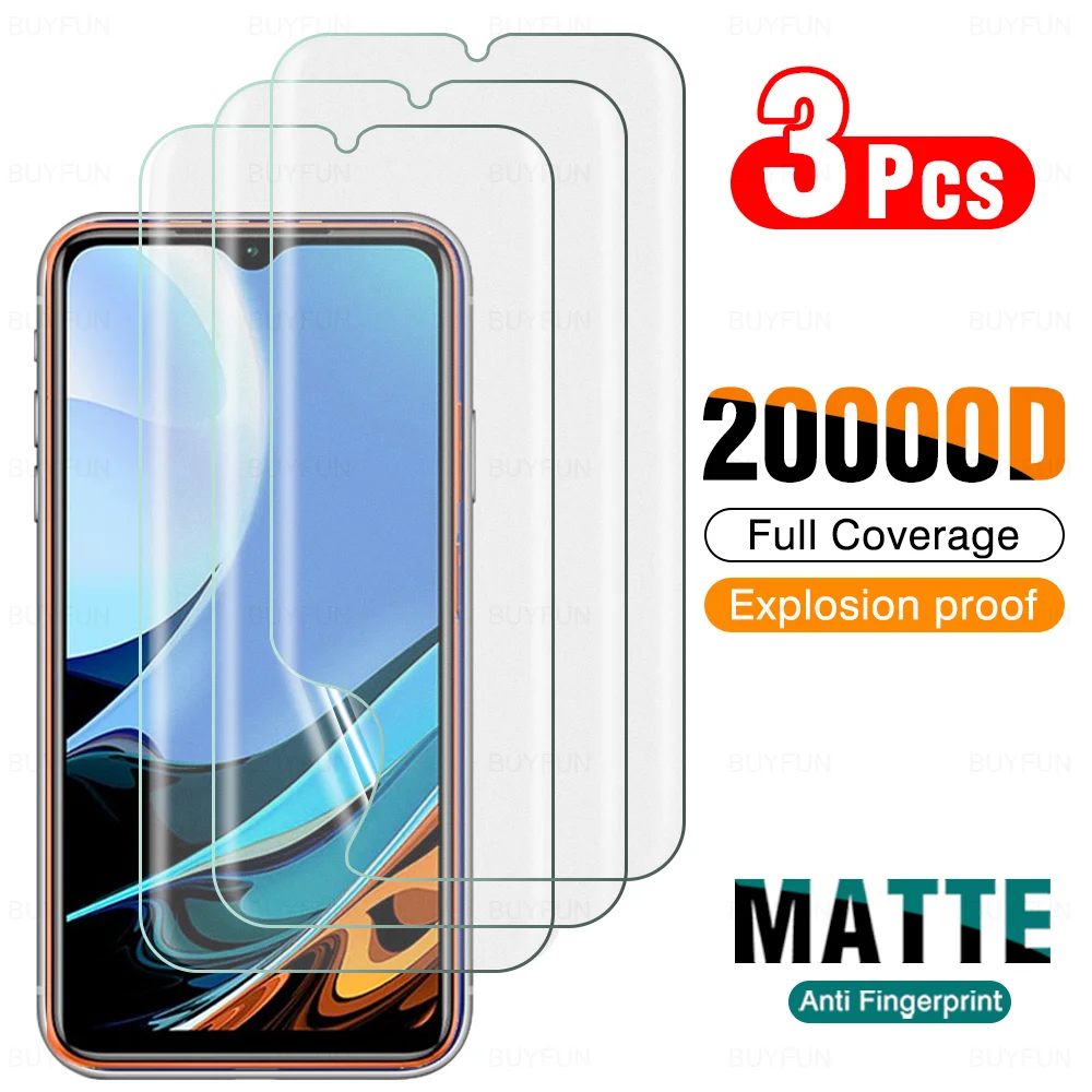3 шт. полное покрытие матовая Гидрогелевая мягкая пленка для Xiaomi Redmi 9T 9A 9C 9i 9 Защита для экрана против царапин защитная пленка не стекло 
3 шт. полное покрытие матовая Гидрогелевая мягкая пленка для Xiaomi Redmi 9T 9A 9C 9i 9 Защита для экрана против царапин защитная пленка не стекло