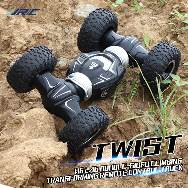 

JJRC Q70 RC Car 1:16 Off Road Remote Control Cars 2.4GHz 4WD Twist- Desert Cars High Speed Climbing RC Stunt Car Gifts For Boys