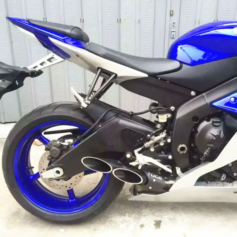 Выхлопная труба для мотоцикла с двойным выходом Suzuki GSXR600 GSXR750|Выхлопной