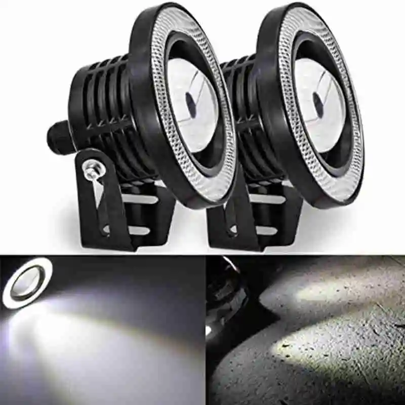 Car 3.5inch LED Projector Fog Lights Driving White Angel 7 Eyes Rings RGB Choose Can Color COB Halo Lamp L1E5
Car 3.5inch LED Projector Fog Lights Driving White Angel 7 Eyes Rings RGB Choose Can Color COB Halo Lamp L1E5