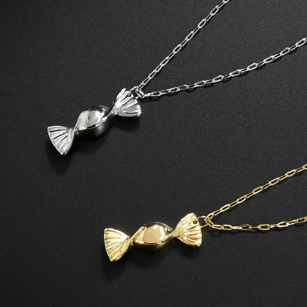 Stainless Steel Gold Candy Children Pendant Necklace Hip Hop Halloween Candy Gift For Him with Chain
Stainless Steel Gold Candy Children Pendant Necklace Hip Hop Halloween Candy Gift For Him with Chain