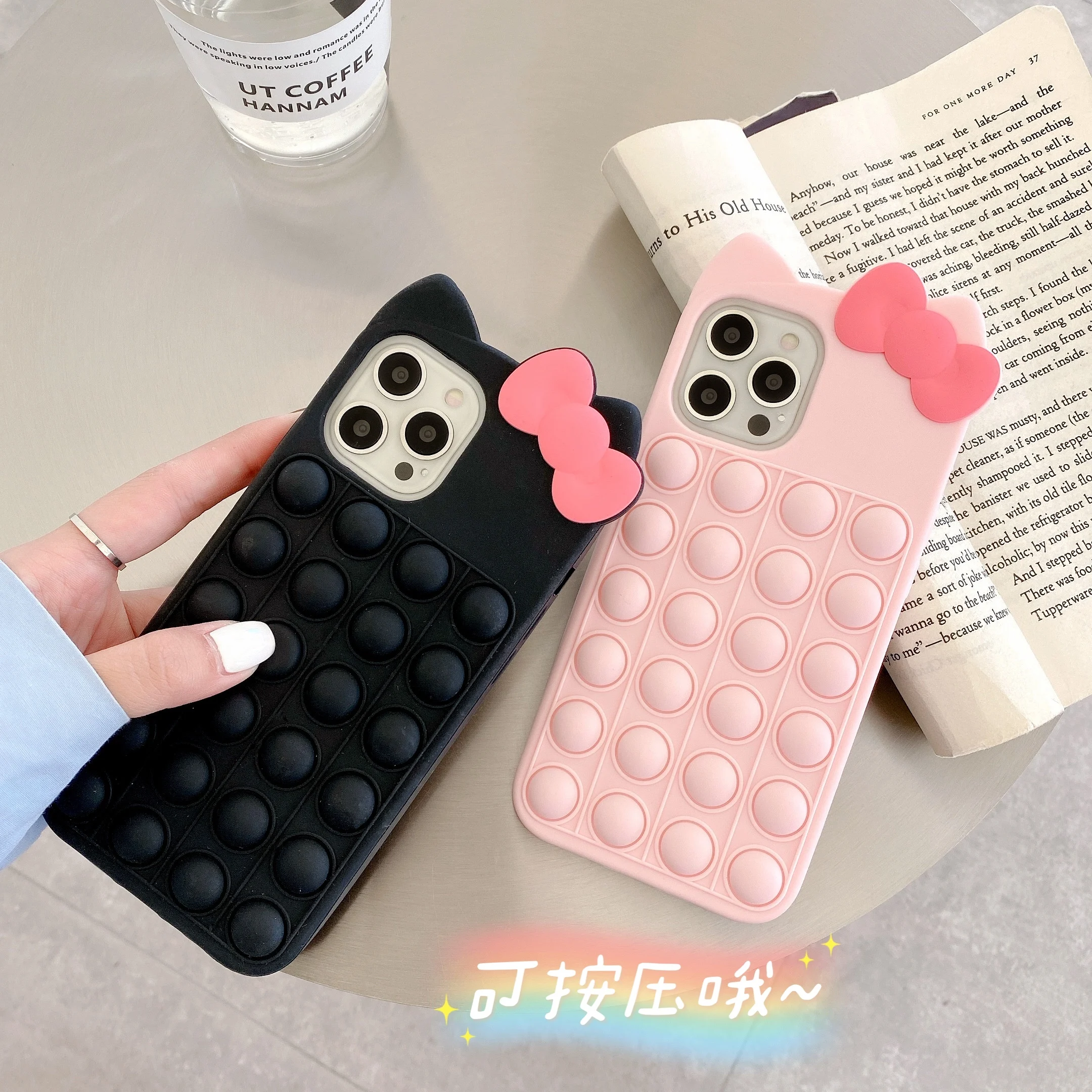 Fashion Rainbow Color Shockproof Silicone Phone Case for Iphone 6 6s 7 8 plus X XR XS 11 12 Pro Max Back Cover Reliver Stress
Fashion Rainbow Color Shockproof Silicone Phone Case for Iphone 6 6s 7 8 plus X XR XS 11 12 Pro Max Back Cover Reliver Stress