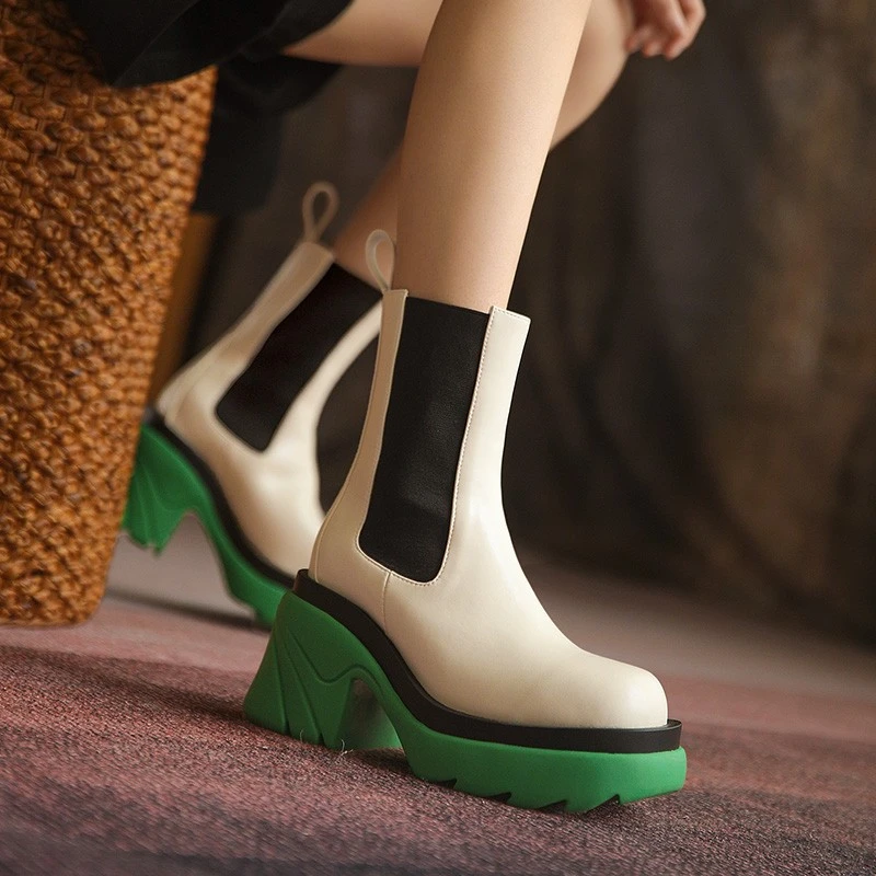 Women's Ankle Boots Candy Color Thick-soled Boots Non-slip Women's Shoes Retro Casual Women's Mid-tube Thick Heel Boots 2022
Women's Ankle Boots Candy Color Thick-soled Boots Non-slip Women's Shoes Retro Casual Women's Mid-tube Thick Heel Boots 2022