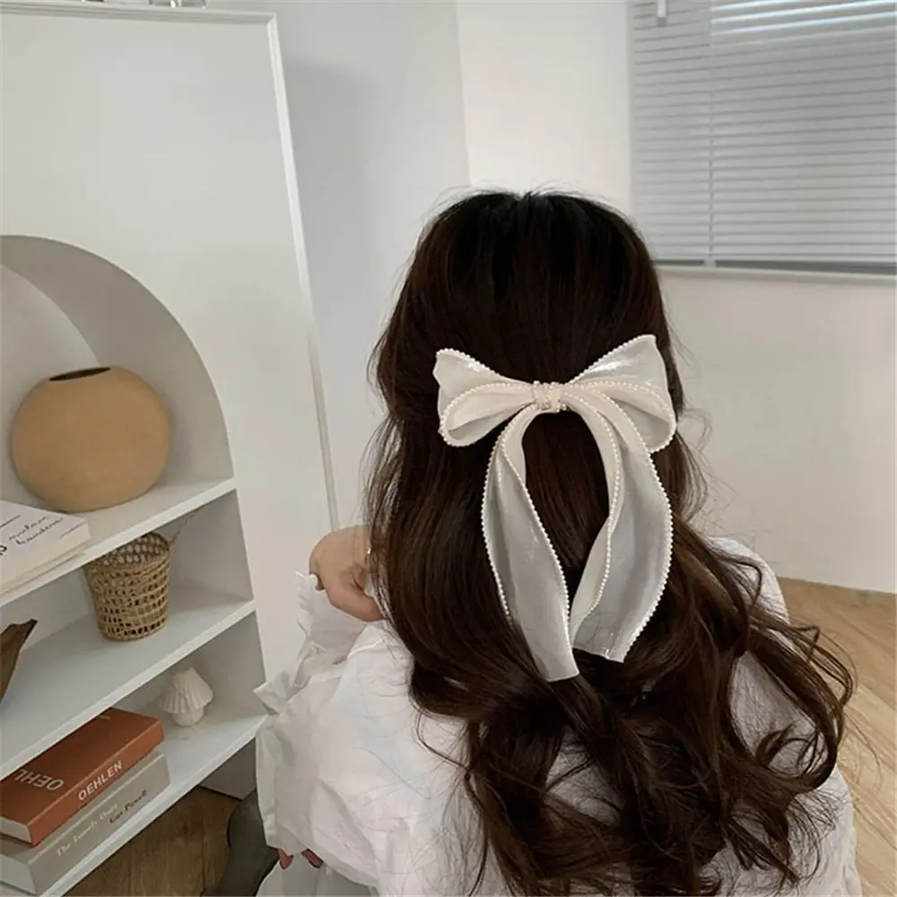 2Pcs Women Girls Pearl Sweet Head Headdress Hair Bows Clips Headwear Bowknot Grips Barrettes Ponytail Hairpins
2Pcs Women Girls Pearl Sweet Head Headdress Hair Bows Clips Headwear Bowknot Grips Barrettes Ponytail Hairpins