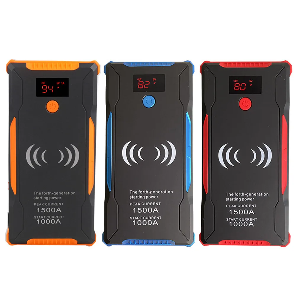 Portable Jump Starter Multifunctional Car Battery Power Supply Bank 22000mAh 1500A New Charger Starting Device Emergency
Portable Jump Starter Multifunctional Car Battery Power Supply Bank 22000mAh 1500A New Charger Starting Device Emergency