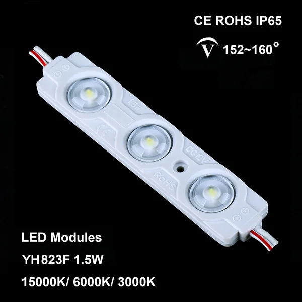 1000pcs/lot Super Bright 1.5W 5730 LED Module Injection lens 3leds/piece 12V 160 Degree Waterproof Warm white/White
1000pcs/lot Super Bright 1.5W 5730 LED Module Injection lens 3leds/piece 12V 160 Degree Waterproof Warm white/White