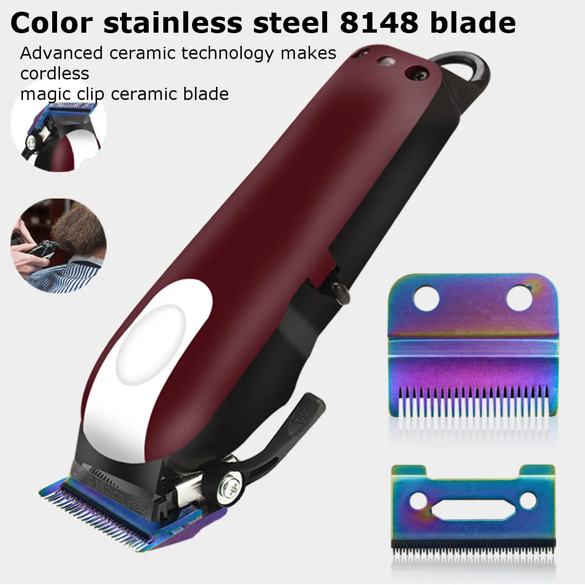 Movable Blade Professional Hair Clipper Blade Replace Cutter Head Metal Bottom Clipper Accessories Golden Blade For Wahl 8148
Movable Blade Professional Hair Clipper Blade Replace Cutter Head Metal Bottom Clipper Accessories Golden Blade For Wahl 8148