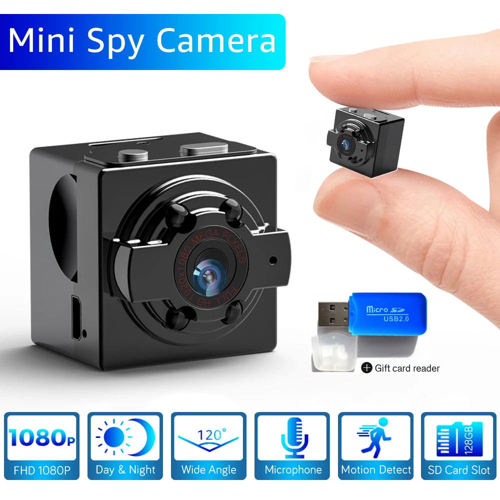 Mini Camcorders SQ8 Full HD 1080P Portable Nanny Cam Night Vision Small Action Camera Sport Video Camera Wireless Micro Security
Mini Camcorders SQ8 Full HD 1080P Portable Nanny Cam Night Vision Small Action Camera Sport Video Camera Wireless Micro Security