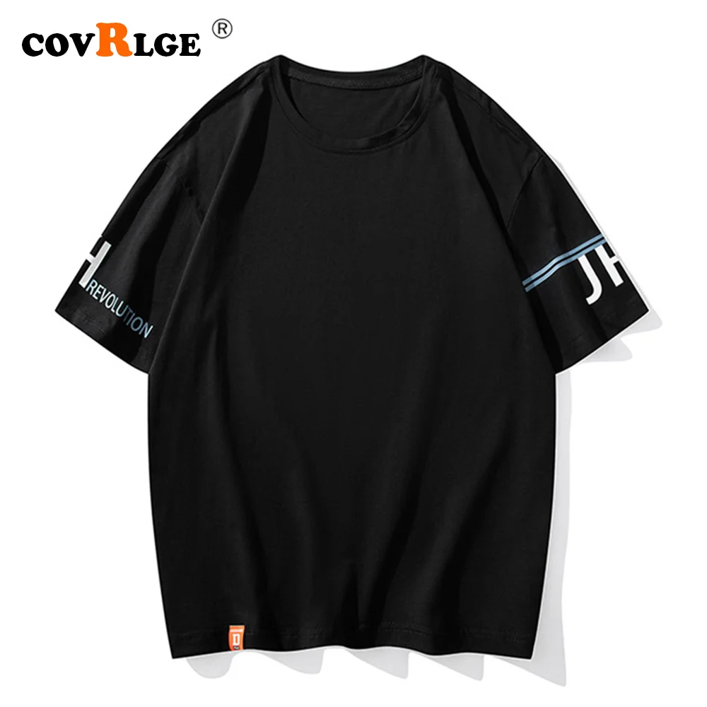 Covrlge Summer Men Tops Tee English Letter Printed Casual Cotton Breathable Short Sleeve O-Neck Tshirt Streetwear Male MTS638
Covrlge Summer Men Tops Tee English Letter Printed Casual Cotton Breathable Short Sleeve O-Neck Tshirt Streetwear Male MTS638