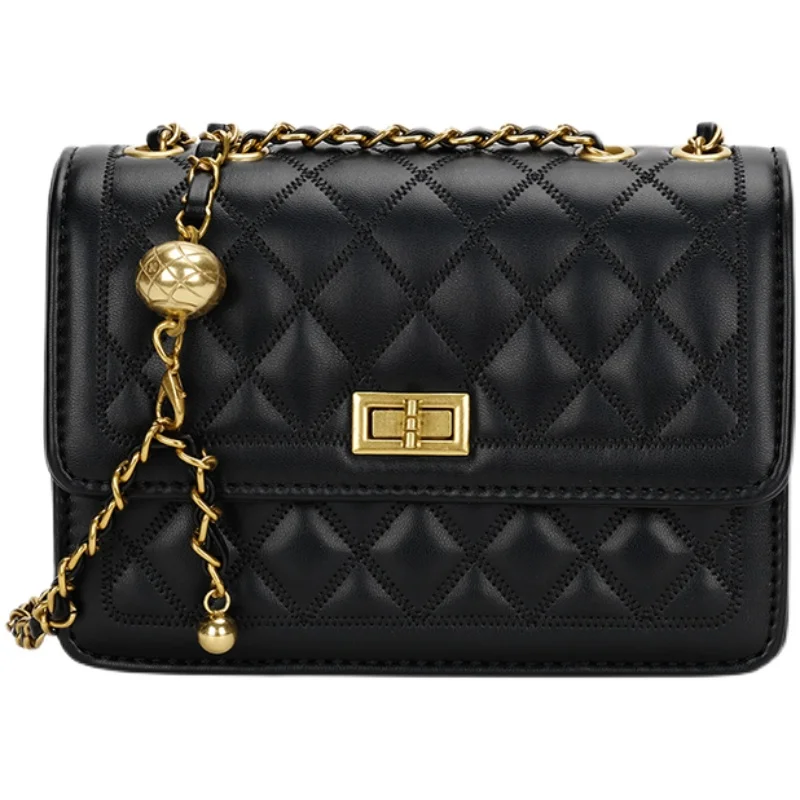 Gold Chain Thread Small PU Leather Crossbody Bags Black Women 2021 Trend Hand Bag Women's Branded Trending Shoulder Handbags
Gold Chain Thread Small PU Leather Crossbody Bags Black Women 2021 Trend Hand Bag Women's Branded Trending Shoulder Handbags