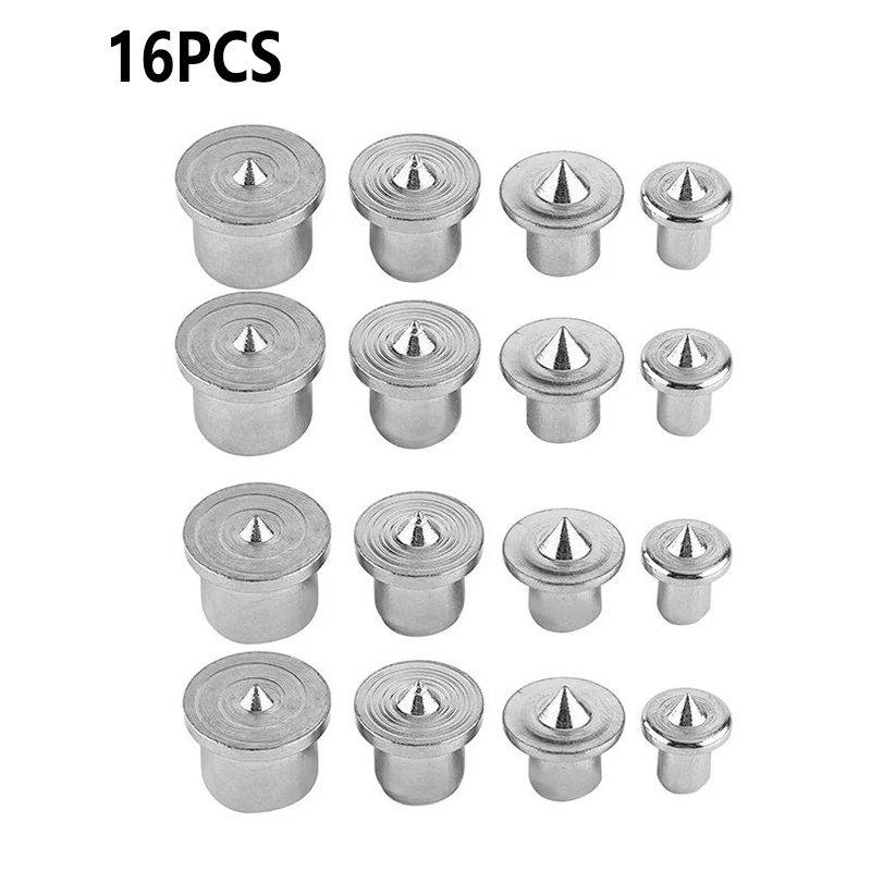 16pcs Dowel Drill Centre Points Pin Wood 6mm/8mm/10mm/13mm Dowel Tenon Center Set Dowel Centre Point Woodworking Wood Drill Bit
16pcs Dowel Drill Centre Points Pin Wood 6mm/8mm/10mm/13mm Dowel Tenon Center Set Dowel Centre Point Woodworking Wood Drill Bit