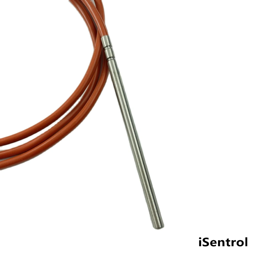 4 Wire PT1000 Temperature Sensor 4 Wire with Silicone Gel Coated 1.5Meters Probe 45mm*5mm -50-180 centigrade RTDs
4 Wire PT1000 Temperature Sensor 4 Wire with Silicone Gel Coated 1.5Meters Probe 45mm*5mm -50-180 centigrade RTDs