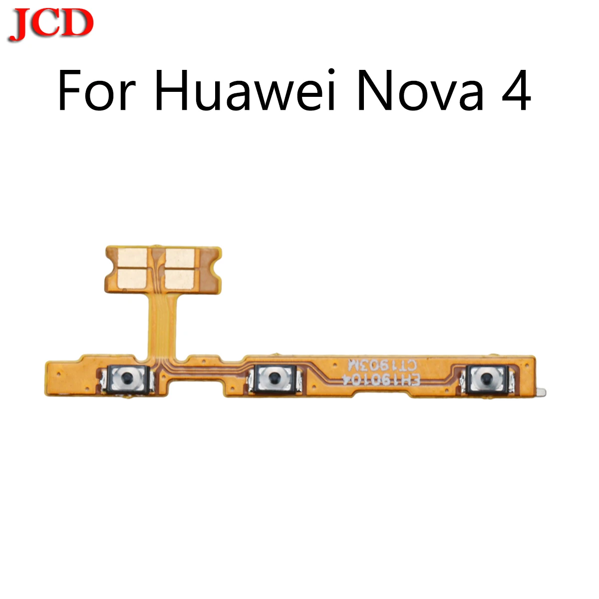 Гибкий кабель питания JCD для Huawei Nova 4, гибкий кабель для включения и выключения питания, Боковая кнопка включения и выключения громкости, сме... 
Гибкий кабель питания JCD для Huawei Nova 4, гибкий кабель для включения и выключения питания, Боковая кнопка включения и выключения громкости, сме...
