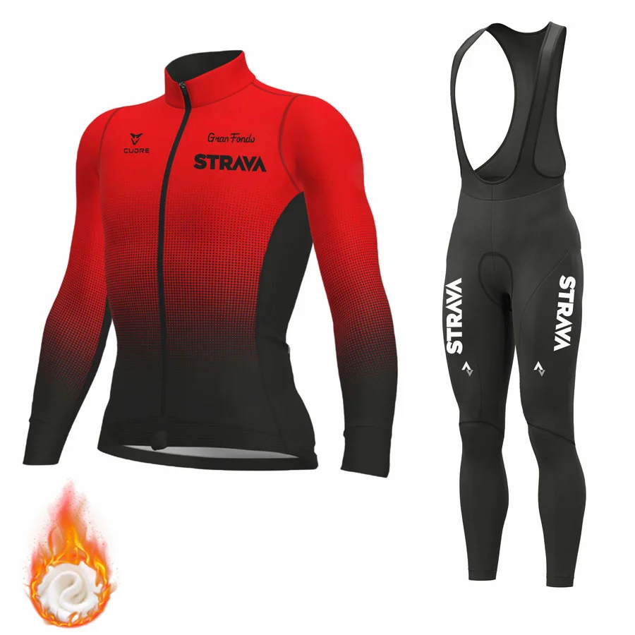 Трикотажная футболка STRAVA мужская с длинным рукавом, зимний комплект, Теплая Флисовая одежда для велоспорта
Трикотажная футболка STRAVA мужская с длинным рукавом, зимний комплект, Теплая Флисовая одежда для велоспорта