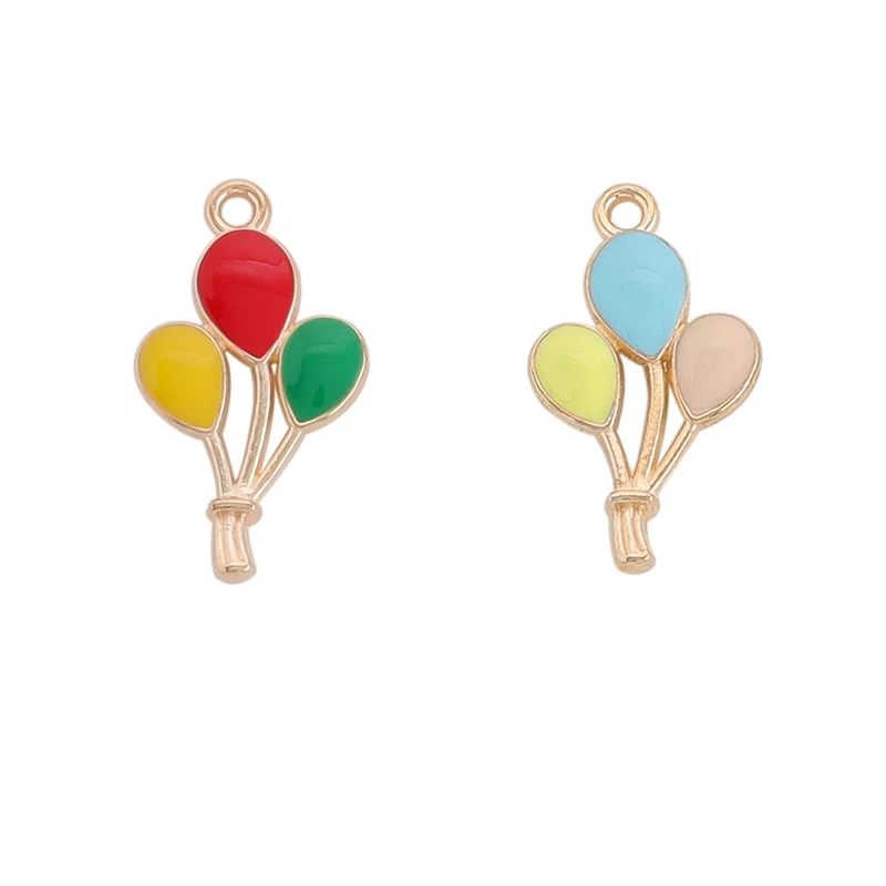 10Pcs/set Zinc Alloy Funny Colorful Balloon Pendant For DIY Earrings Cartoon Hot Air Balloon Charms Accessories Jewelry Making
10Pcs/set Zinc Alloy Funny Colorful Balloon Pendant For DIY Earrings Cartoon Hot Air Balloon Charms Accessories Jewelry Making