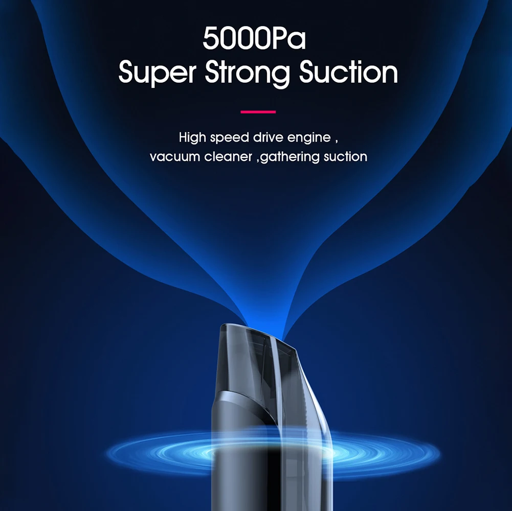 Handheld Wireless Vacuum Powerful Cyclone Suction Rechargeable Car Vacuum Cleaner Wet/Dry Auto for Car Home Pet Hair
Handheld Wireless Vacuum Powerful Cyclone Suction Rechargeable Car Vacuum Cleaner Wet/Dry Auto for Car Home Pet Hair