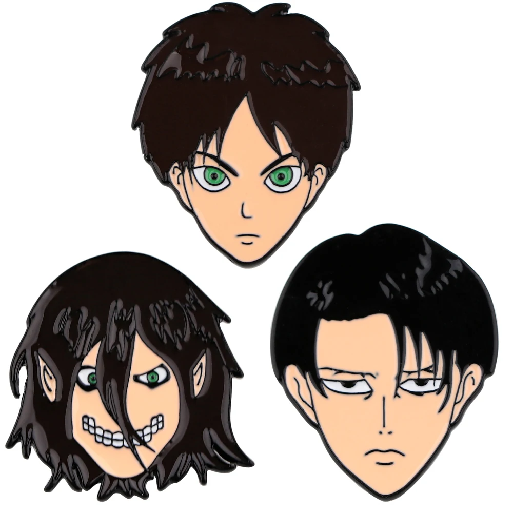 PF1459 Japanese Anime Attack on Titan Lapel Pins Badges Brooch Clothes Enamel Pins Backpack Accessories Decorative Jewelry Gifts
PF1459 Japanese Anime Attack on Titan Lapel Pins Badges Brooch Clothes Enamel Pins Backpack Accessories Decorative Jewelry Gifts