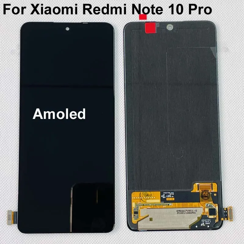 6.67 For Xiaomi Redmi Note 10 Pro LCD Display Screen + Touch Panel Digitizer Assembly For Redmi note 10 Pro LCD Pantalla
6.67 For Xiaomi Redmi Note 10 Pro LCD Display Screen + Touch Panel Digitizer Assembly For Redmi note 10 Pro LCD Pantalla
