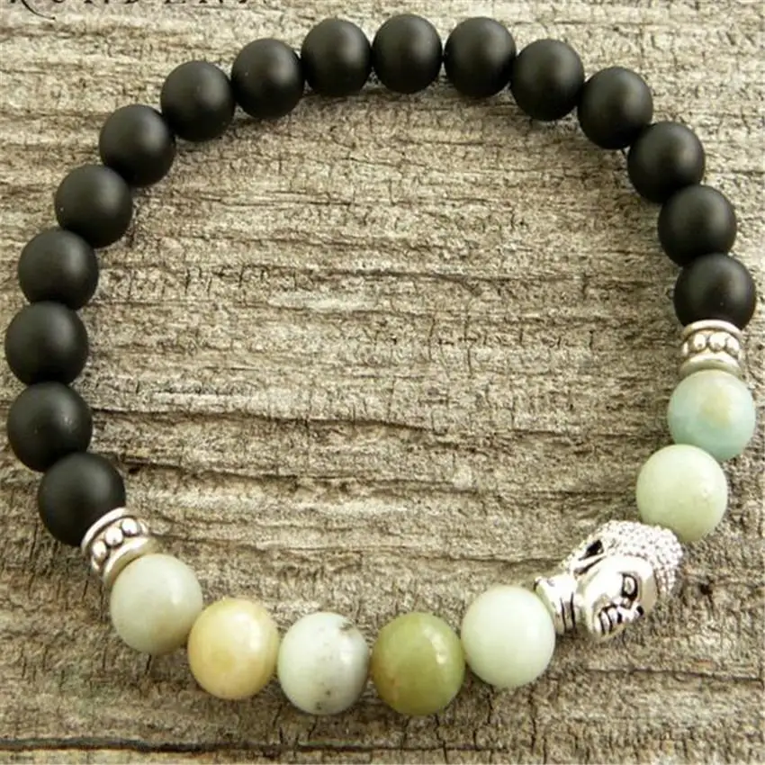 8MM Obsidian Amazonium Buddhist Bead Bracelet Pray Spirituality Reiki Stretchy Cuff Unisex Handmade Buddhism Energy Chakas
8MM Obsidian Amazonium Buddhist Bead Bracelet Pray Spirituality Reiki Stretchy Cuff Unisex Handmade Buddhism Energy Chakas