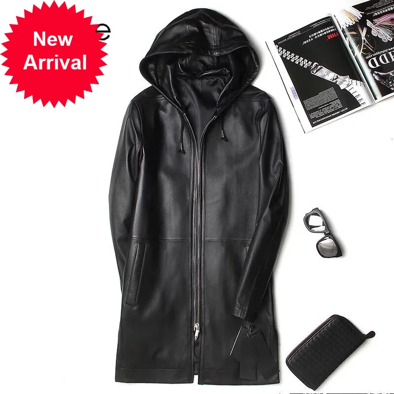 Модная новая кожаная куртка MT831, мужские длинные кожаные пальто с капюшоном, мужские облегающие Молодежные мужские мотоциклетные кожаные п...
Модная новая кожаная куртка MT831, мужские длинные кожаные пальто с капюшоном, мужские облегающие Молодежные мужские мотоциклетные кожаные п...