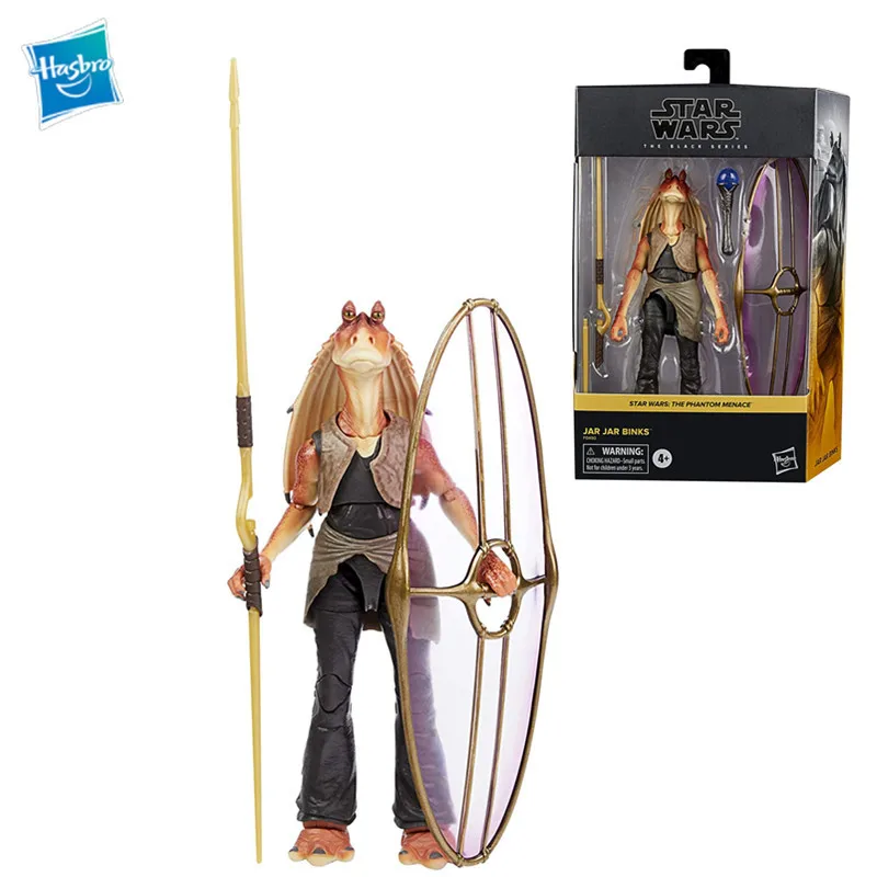 Hasbro Star Wars The Black Series Jar Jar Binks 6Inch-Scale The Phantom Menace Collectible Deluxe Action Figure with Accessories
Hasbro Star Wars The Black Series Jar Jar Binks 6Inch-Scale The Phantom Menace Collectible Deluxe Action Figure with Accessories
