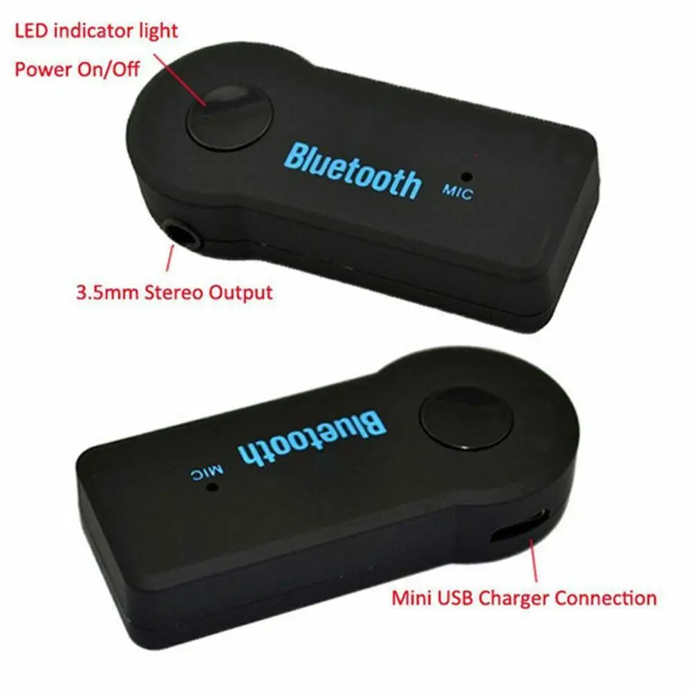 Mini AUX Audio MP3 Music Bluetooth-compatible Receiver 3.5MM Jack For USB Headphone Speaker Adapter Kit Car Wireless A2DP Hands
Mini AUX Audio MP3 Music Bluetooth-compatible Receiver 3.5MM Jack For USB Headphone Speaker Adapter Kit Car Wireless A2DP Hands